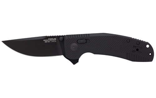 Knives SOG Knives&Tools SOG TAC XR SOG SOG-TAC XR STRAIGHT 3.39" BLKOUT • Model: SOG TAC XR